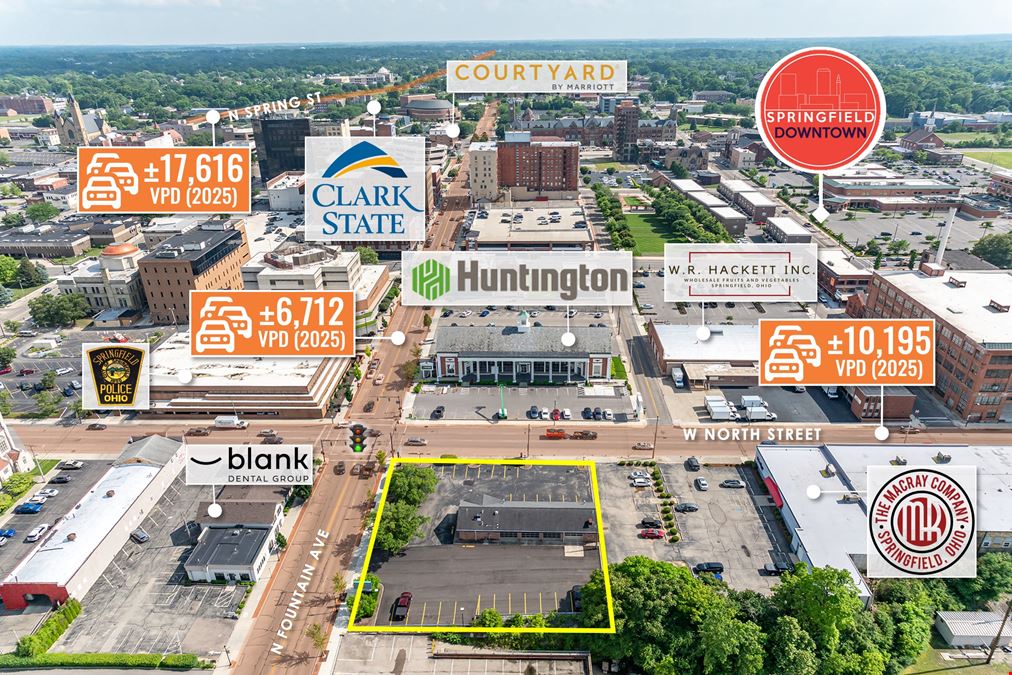 REIT Sale | Former Tire Choice | 16K VPD | Downtown Springfield