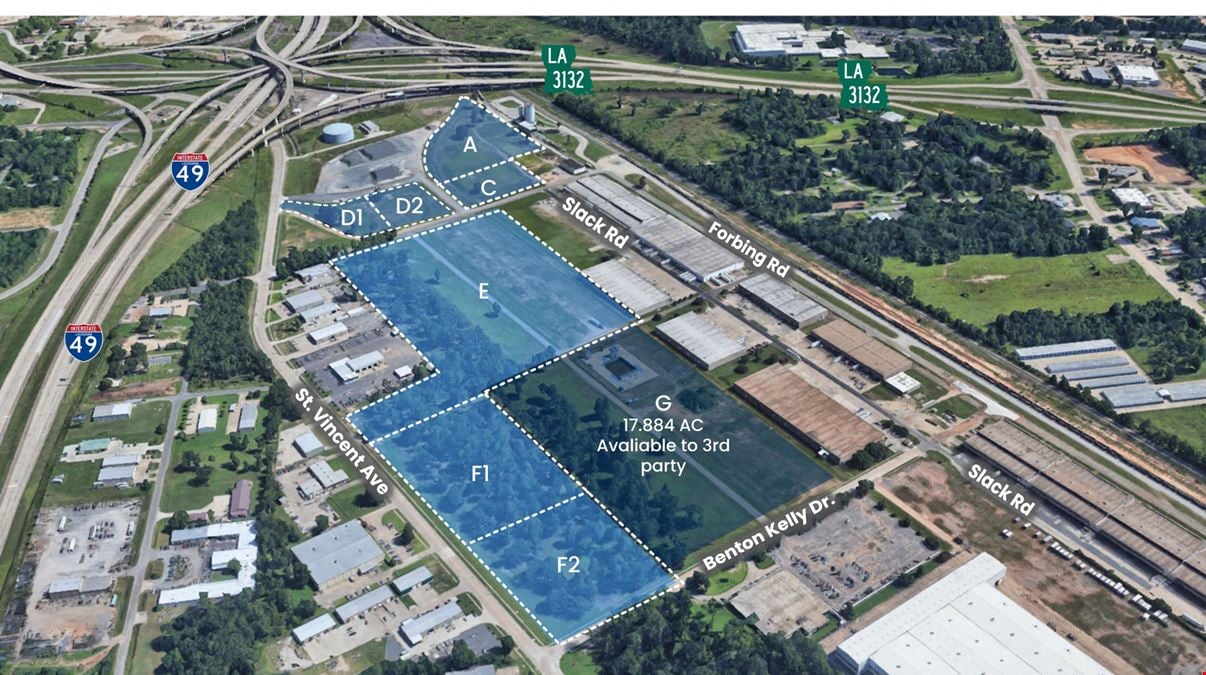 Slack Industrial Land: Flex or Build-to-Suit Sites Available