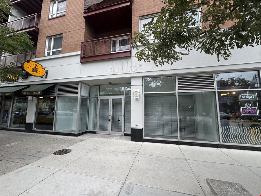 Retail Space For Lease Along Sheridan Road At Base Of The Morgan At Loyola Station