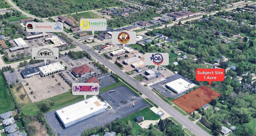 Preview of VacantLand space for Rent at Maple & Dequindre Road