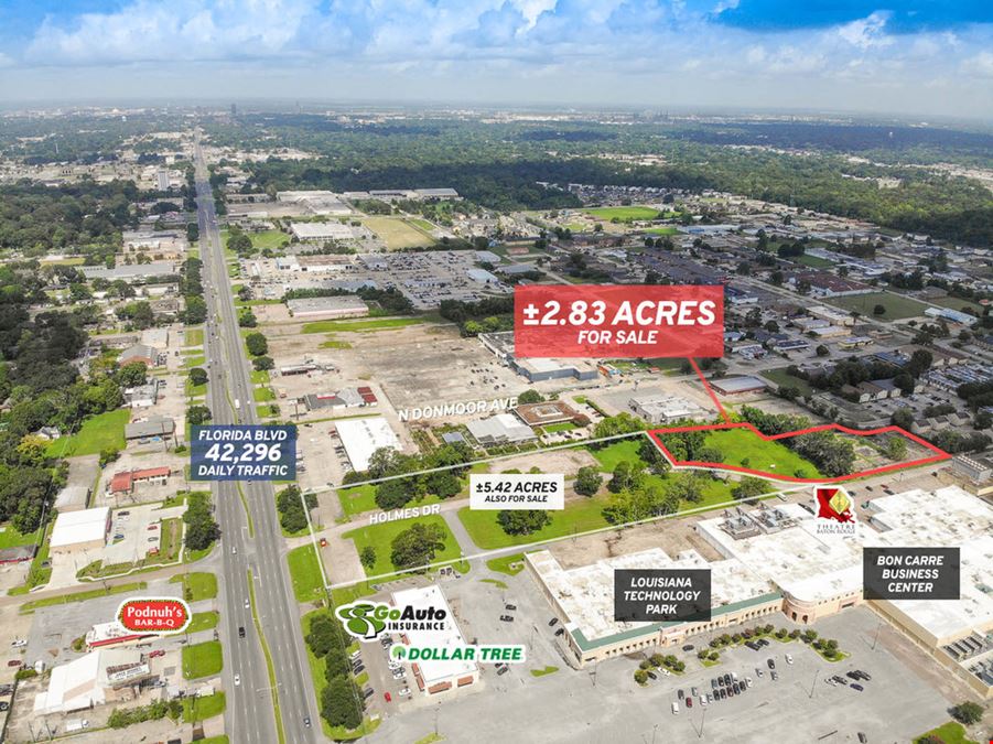 Development Land off Florida Blvd near Bon Carre