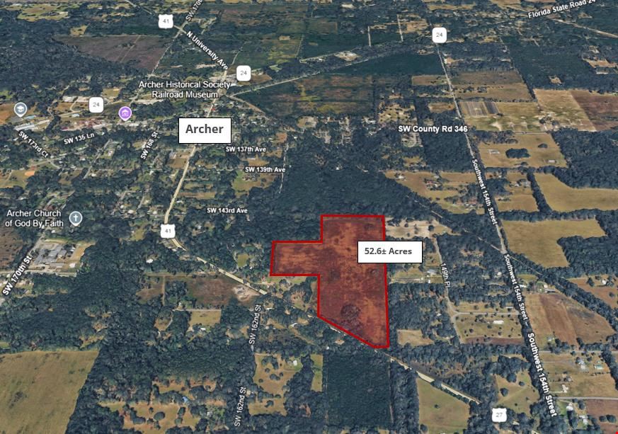 52.6 Acres in Archer
