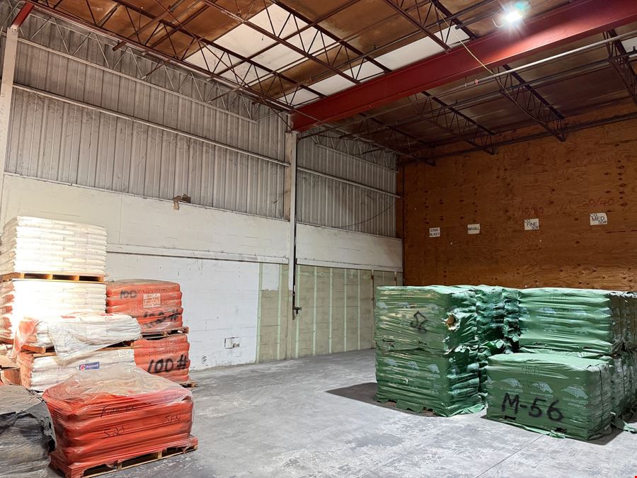 Large Industrial Building With Storefront