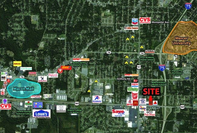 Preview of Land space for Rent at 1103 Eisenhower Parkway