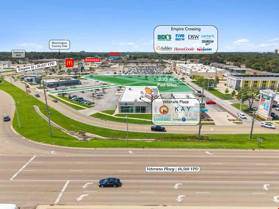 Class A Retail on Veterans Pkwy