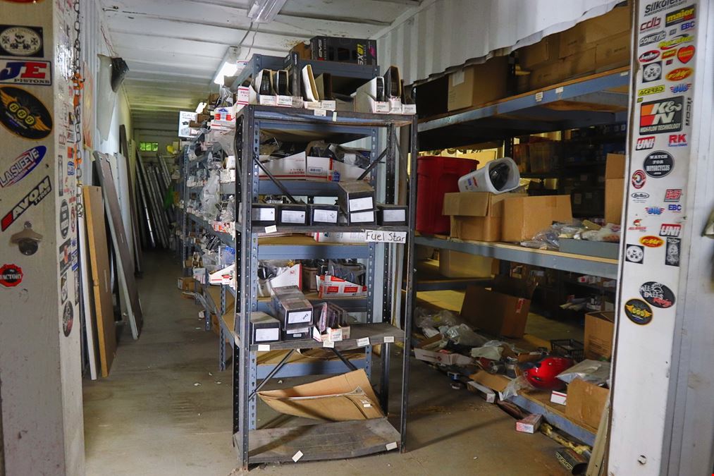 Orange Cycle Parts - Business Automotive Flex Space