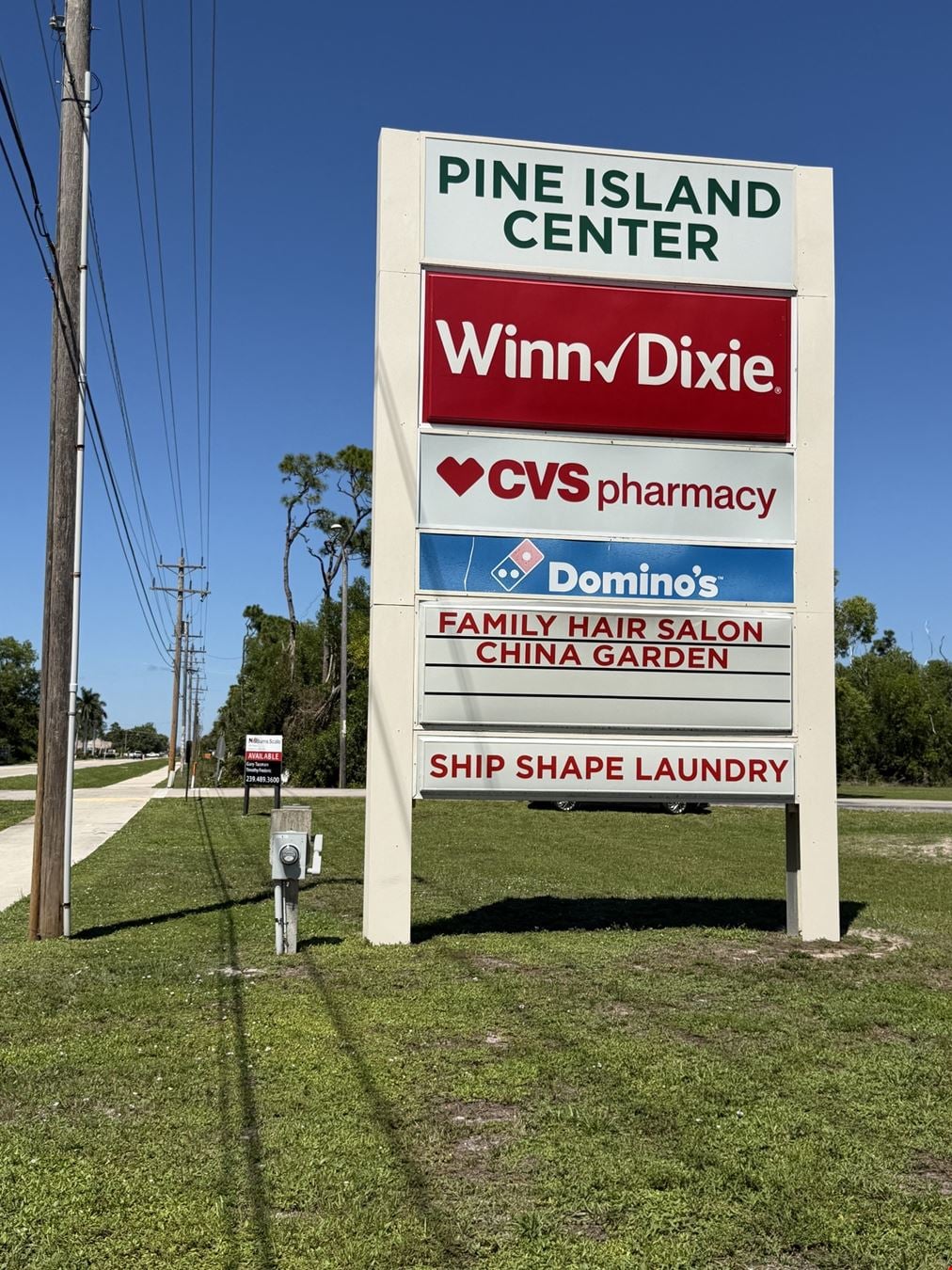 Retail Spaces for Lease in Pine Island Shopping Center