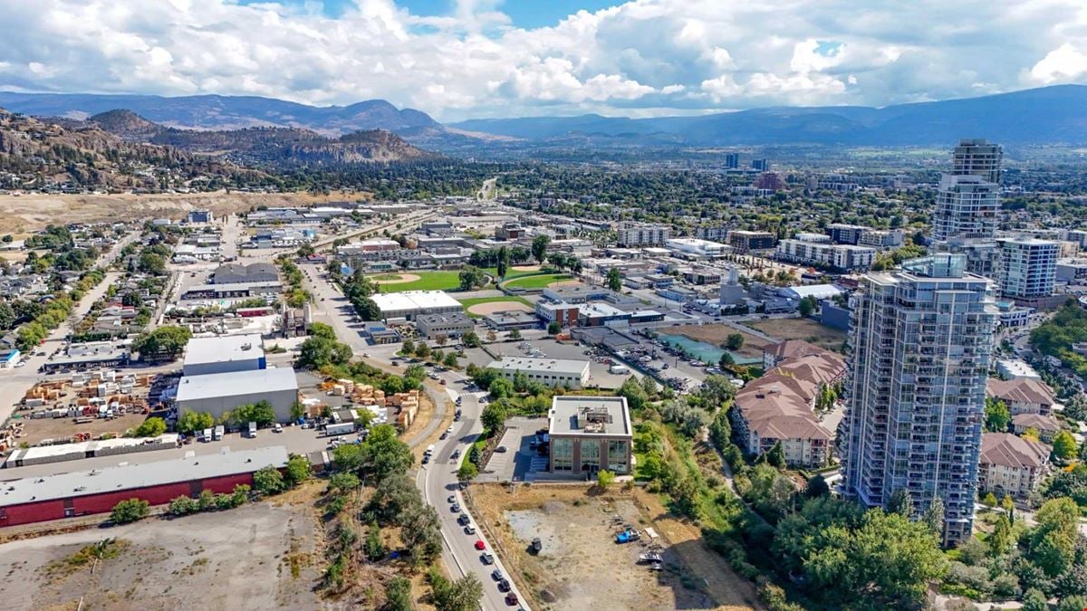 Outstanding professional office space available in the North End of Downtown Kelowna. 