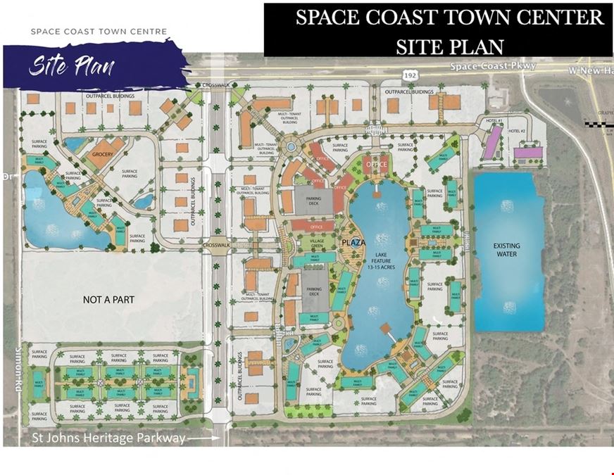 I-95 and Coastal Lane 25.009 Ac.  M-2 Heavy Industrial City of West Melbourne FL