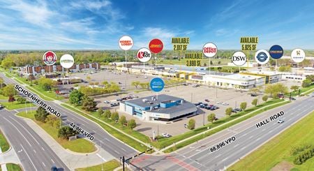 Preview of Retail space for Rent at 44725-44955 Schoenherr Road