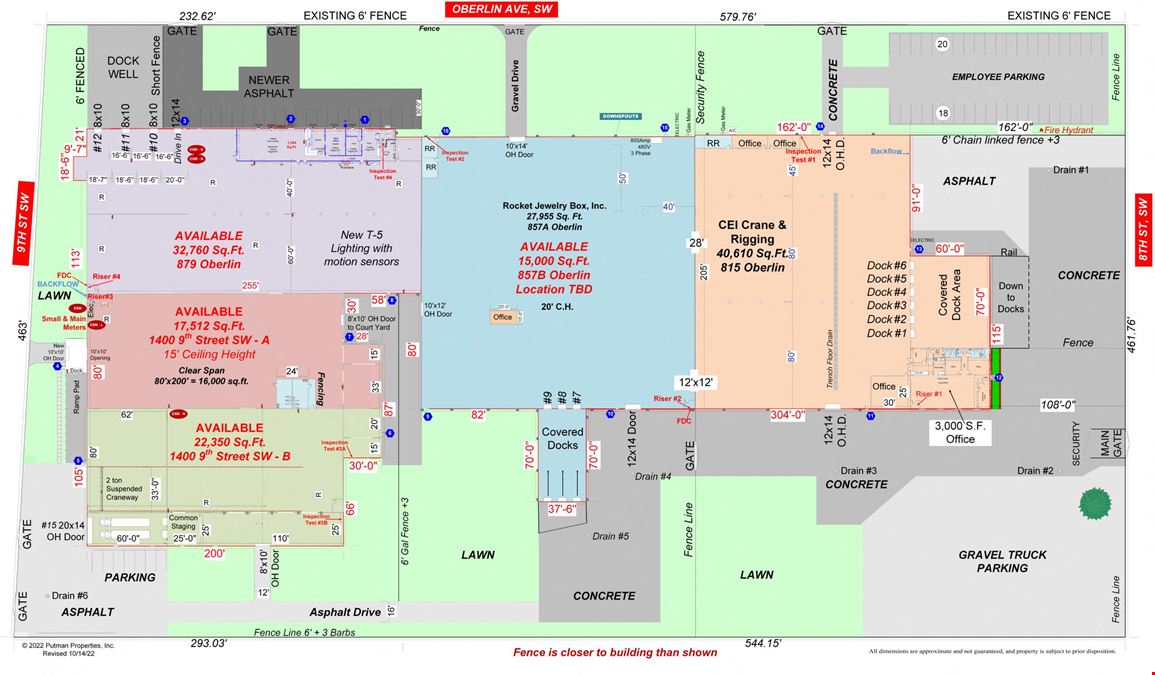 17,512 UP TO 72,622 SQ. FT. INDUSTRIAL SPACE