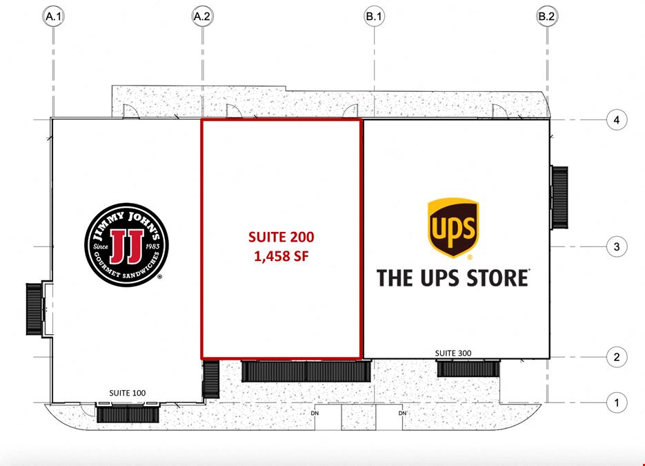 New Construction Retail Space
