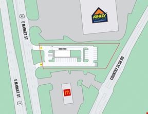 RARE DRIVE-THRU OPPORTUNITY ON HARRISONBURG'S PRIMARY RETAIL CORRIDOR