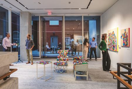 Preview of commercial space at 2100 L St NW