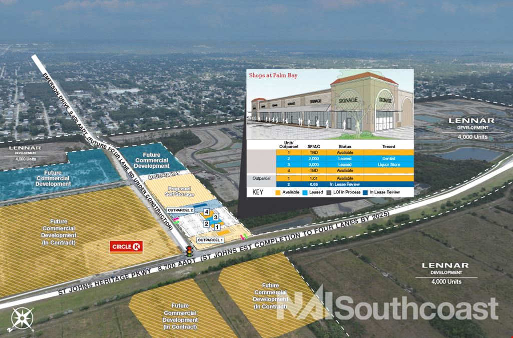 Shops at Palm Bay Retail Development