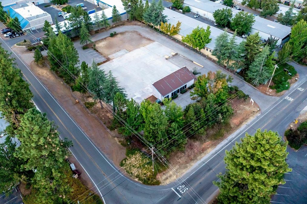 Pre-developed Industrial Site: Foundation, Loading Dock, Office, Utilities in Place