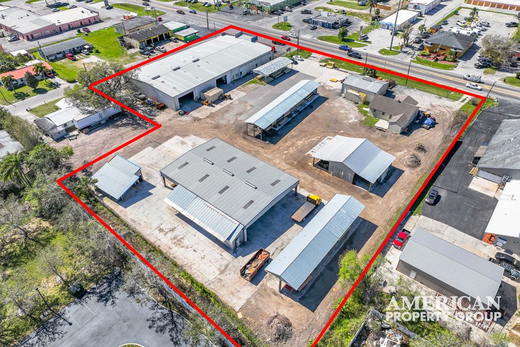 Heavy Commercial Site w/ Frontage & Fully Fenced Outside Storage