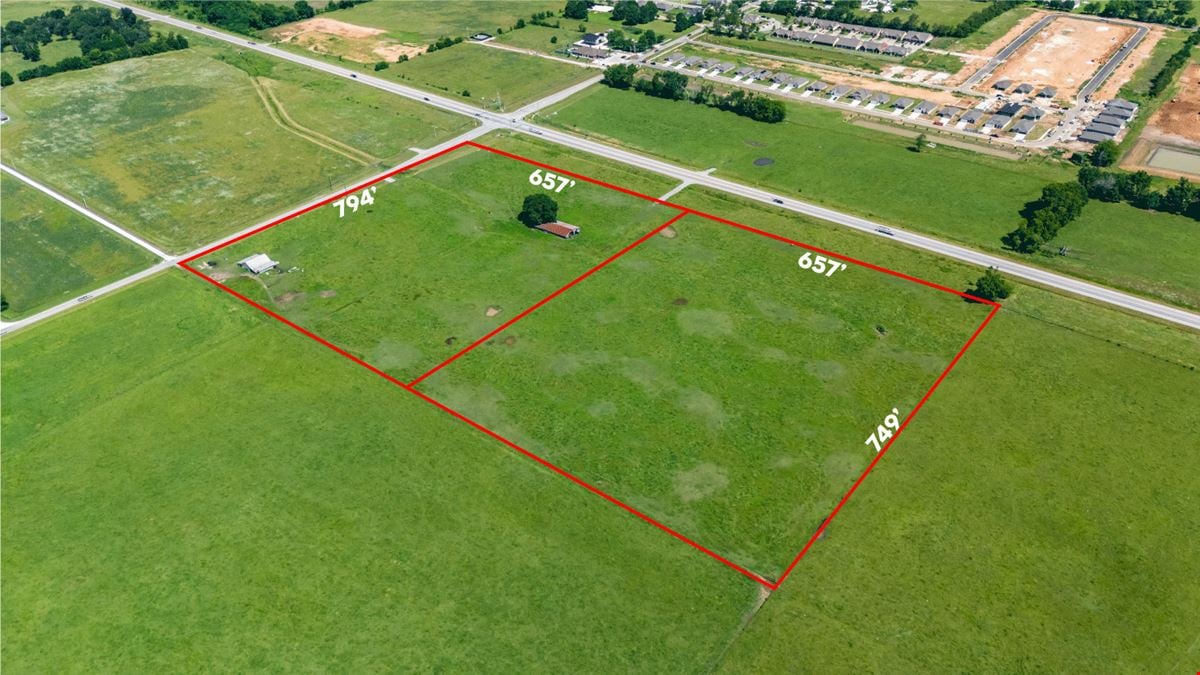 23 +/- AC Tracts A & B Hwy 62 & Hogeye Rd