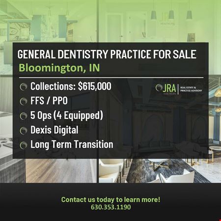 Preview of commercial space at #1047926 - General Dentistry Practice for Sale - Bloomington