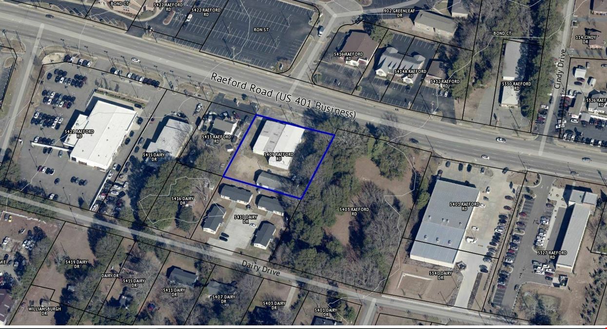 5405-5409 Raeford Road - Building for Lease