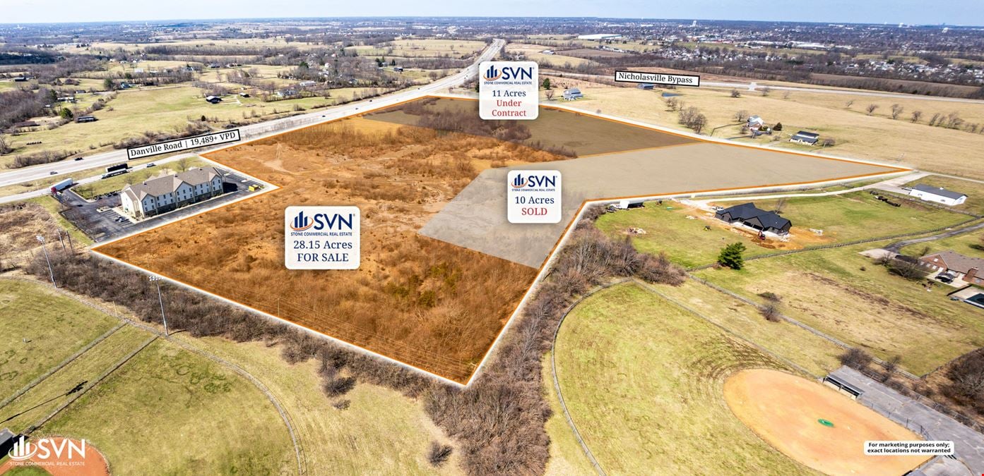 US-27 (Danville Road) & Hoover Pike — Nicholasville, Ky Development Land