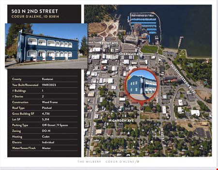 Preview of Multi-Family space for Sale at 503 N 2nd St