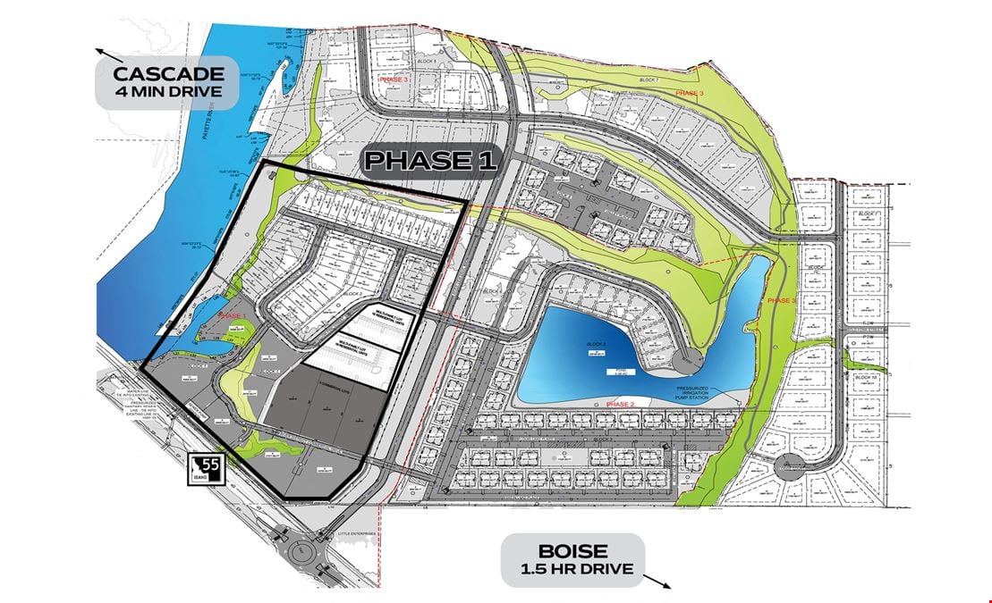 Multifamily Lots at River District Subdivision