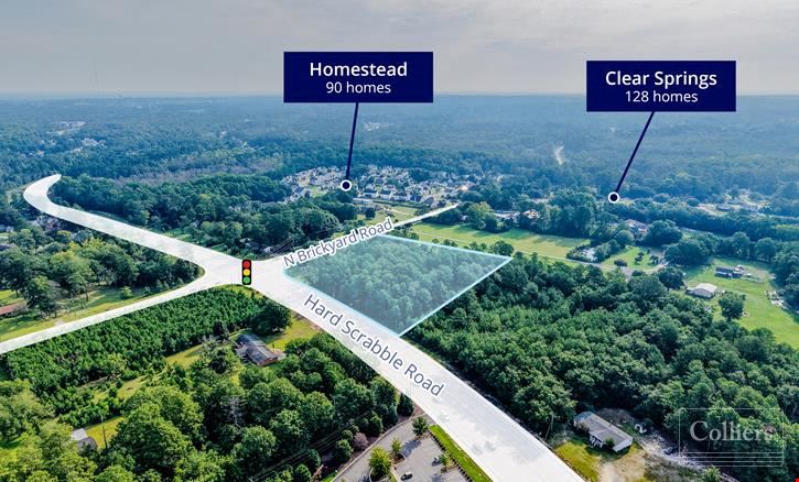 ±3.71-Acre Commercial Site at Signalized Intersection on Hard Scrabble Road | Columbia, SC