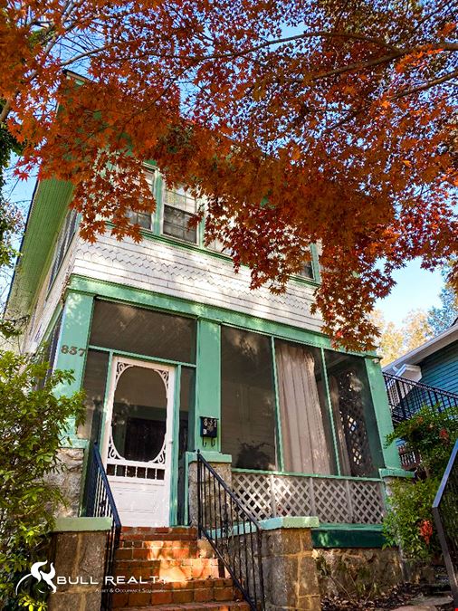 4 Unit Multifamily Minutes from Ponce City Market, Piedmont Park and the Eastside Beltline