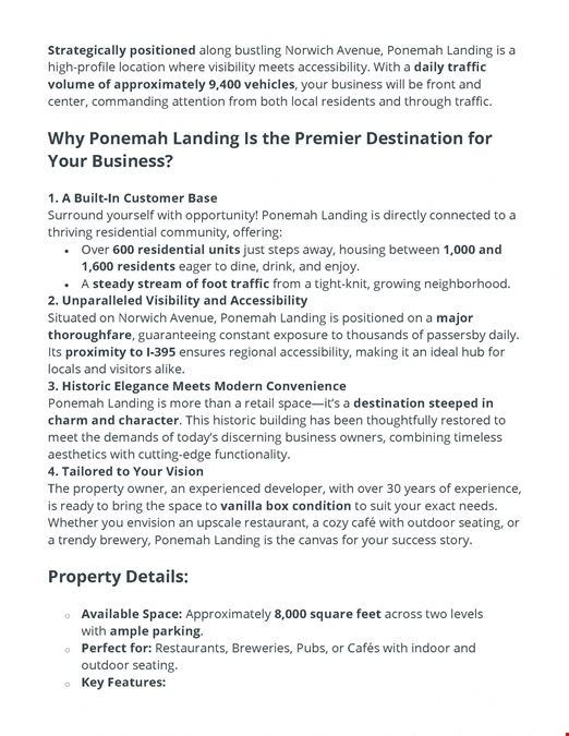 Ponemah Landing