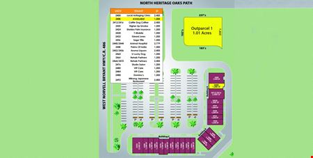 Preview of Retail space for Rent at 2400-2494 N. Heritage Oaks Path