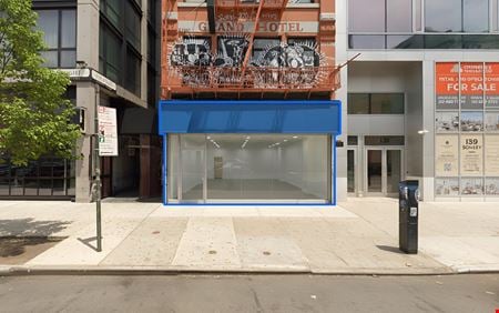 Preview of Retail space for Rent at 143 Bowery
