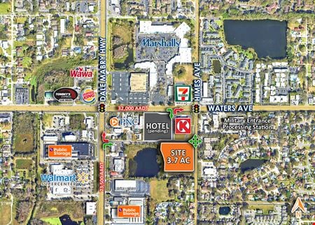 Preview of VacantLand space for Sale at SEC Waters Ave & Dale Mabry Hwy