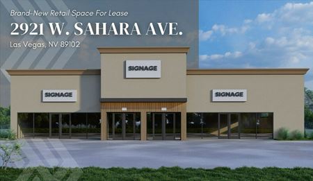 Preview of Retail space for Rent at 2921 W Sahara Ave