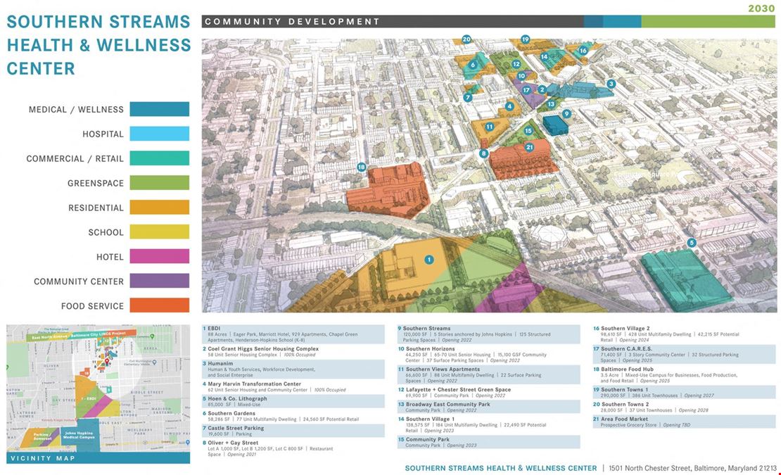 Southern Streams Health & Wellness Center -1501 N Chester Street