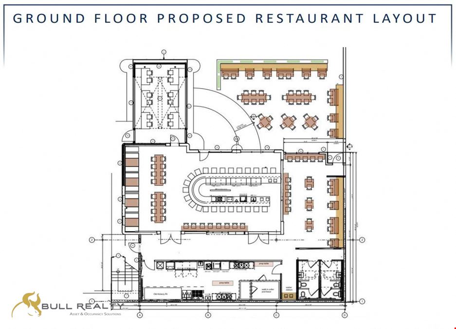 1st Generation Restaurant | Edgewood Avenue | Abundant Street Level and Rooftop Patio Space | For Sale & Lease