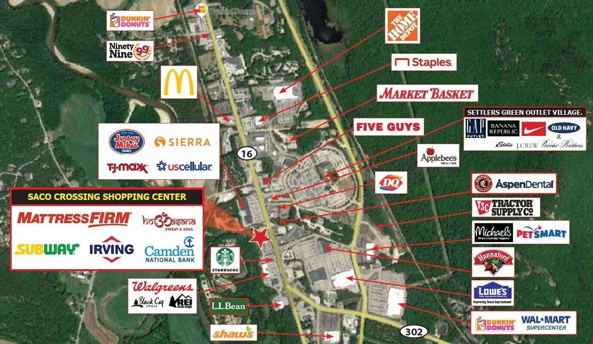 Saco Crossing Shopping Center