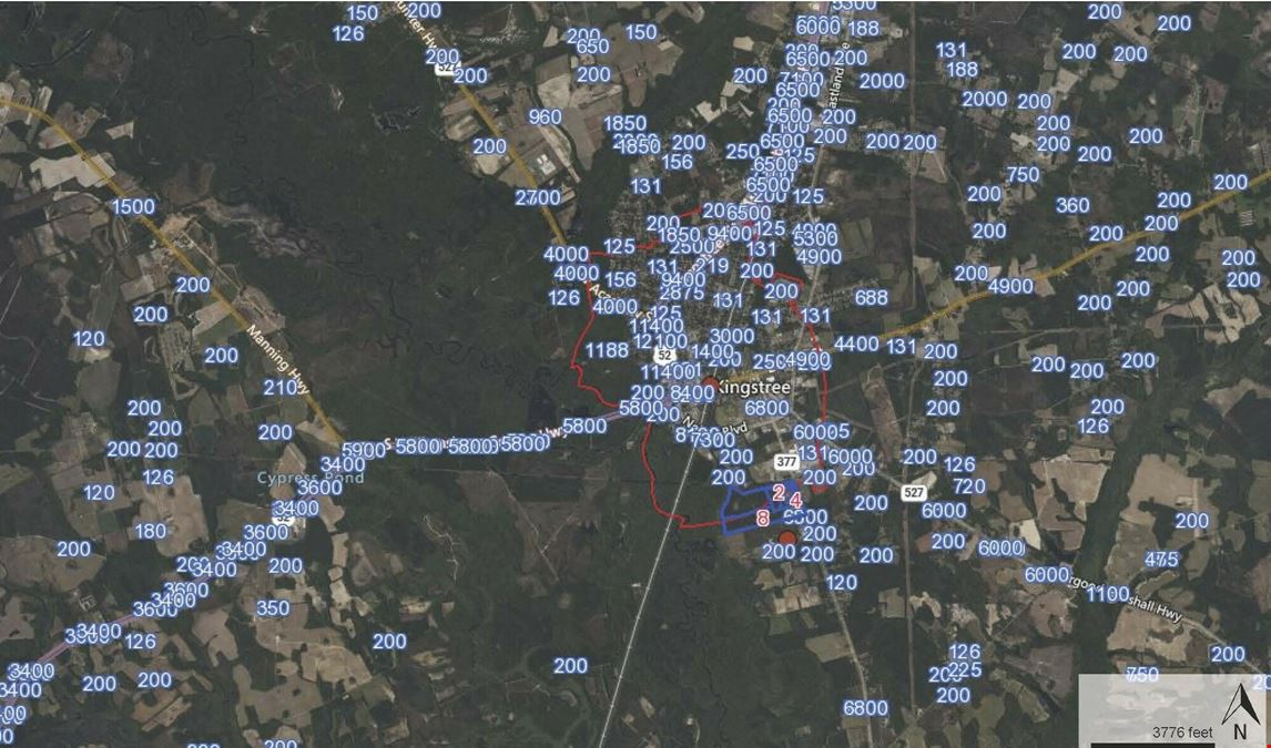 Former Regional Planned Walmart Super Center Site Opportunity Zone 107 Acres Industrial-Hwy Commercial Blank Slate