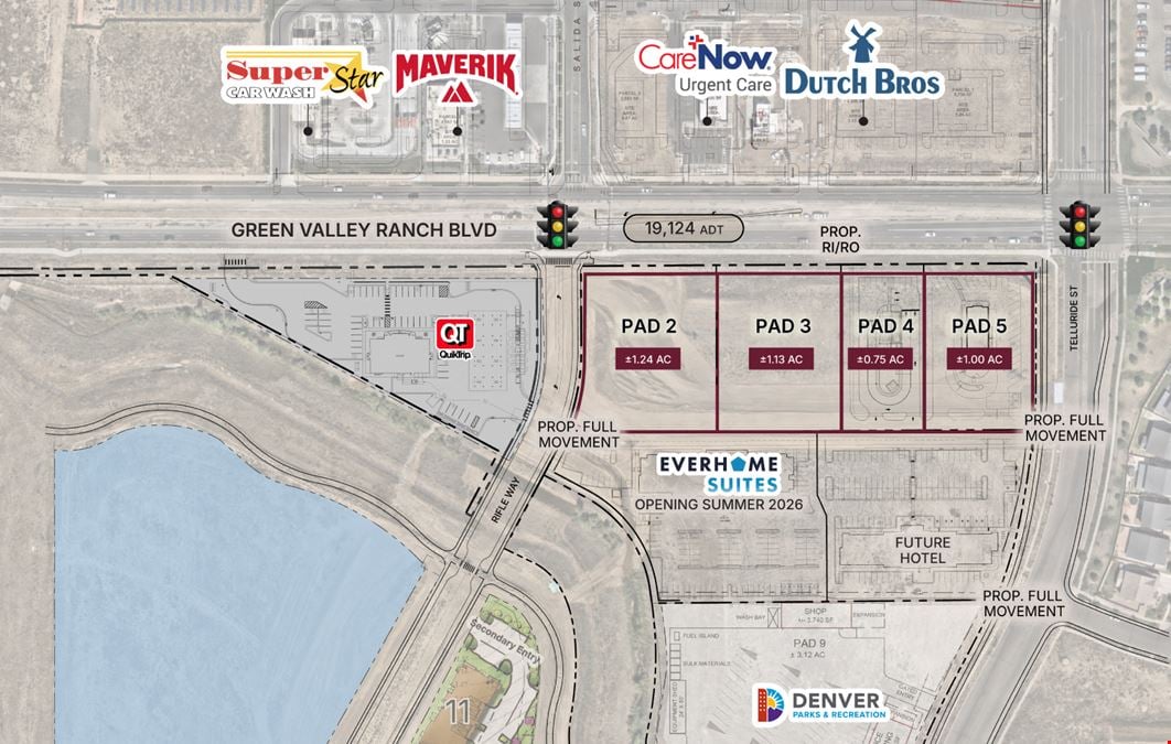 Green Valley Ranch Boulevard and Telluride Street - SWQ