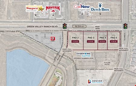 Preview of VacantLand space for Rent at Green Valley Ranch Boulevard and Telluride Street - SWQ