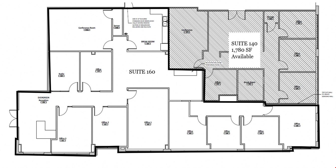 1206 Bldg. | 1,780 - 3,681 SF Class A Office/Medical Space in Chattanooga, TN