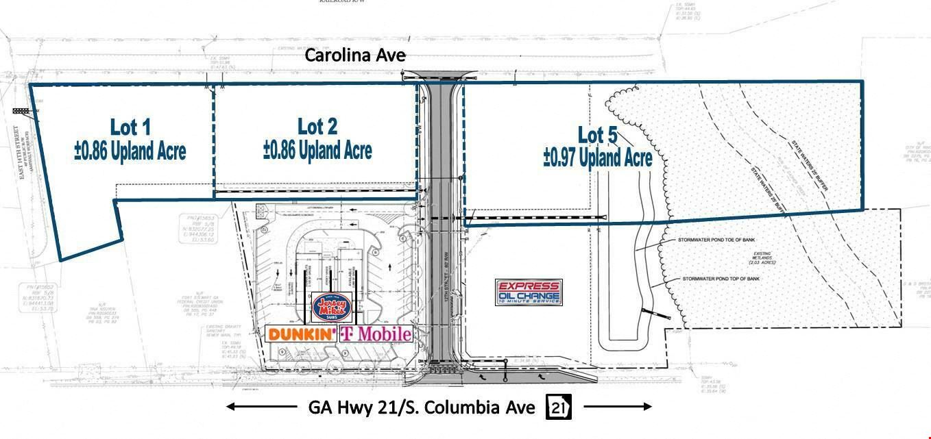 For Sale: (3) Commercial Parcels