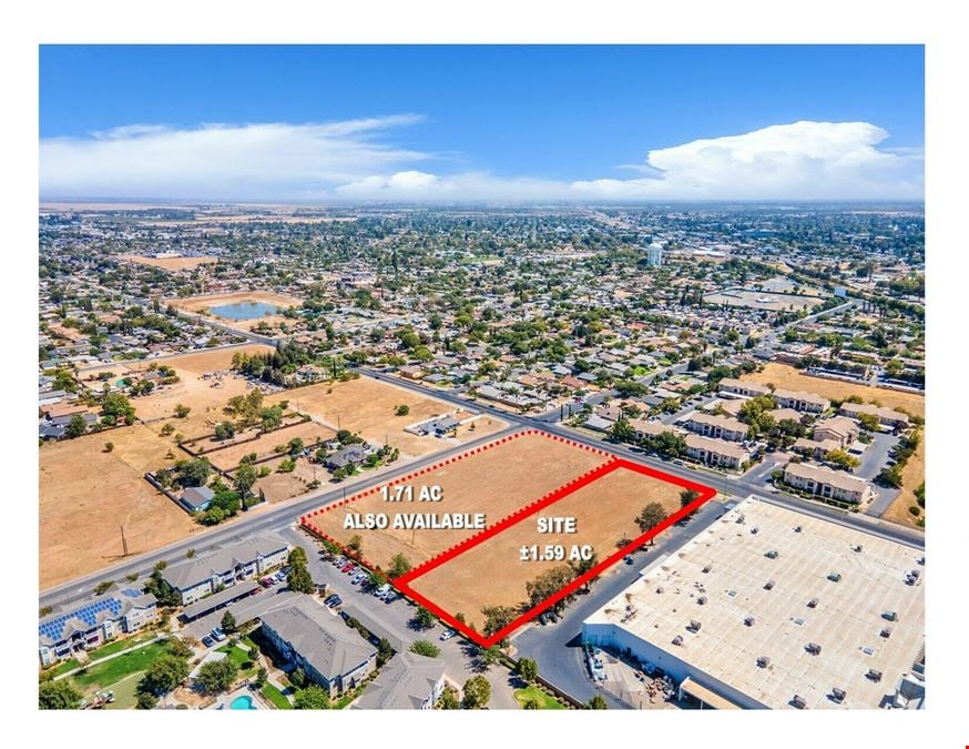 ±1.59 Acres of Prime Retail Land off CA-99 in Madera, CA