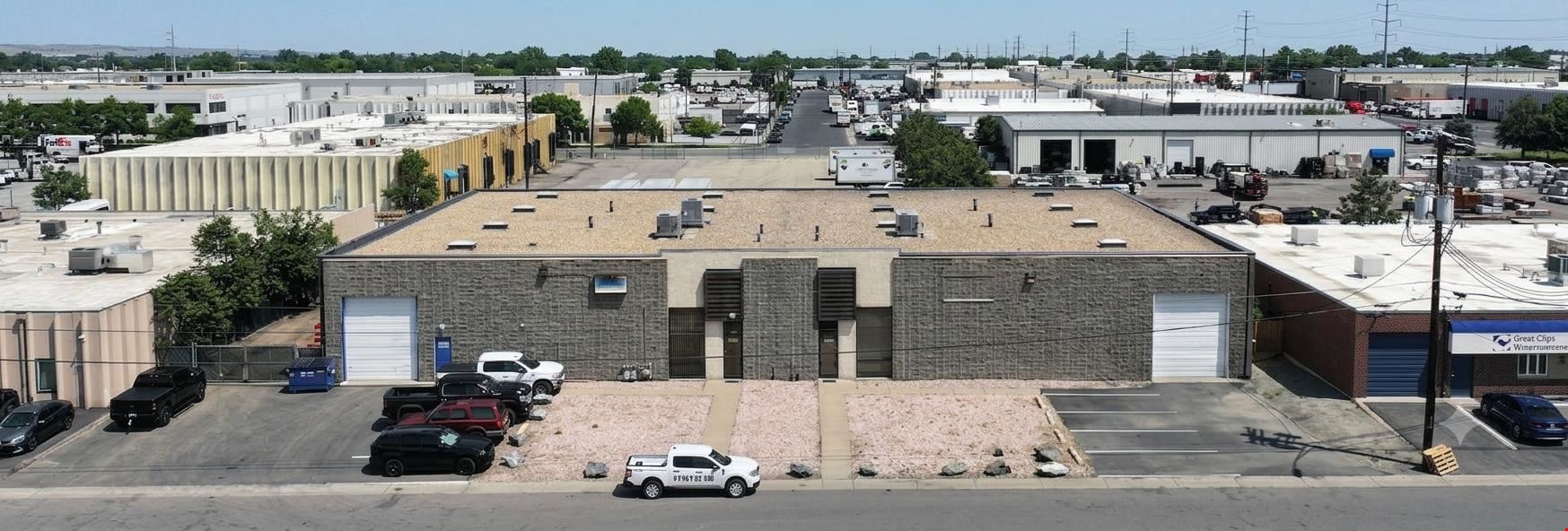 2-Unit Industrial Warehouse with Yard