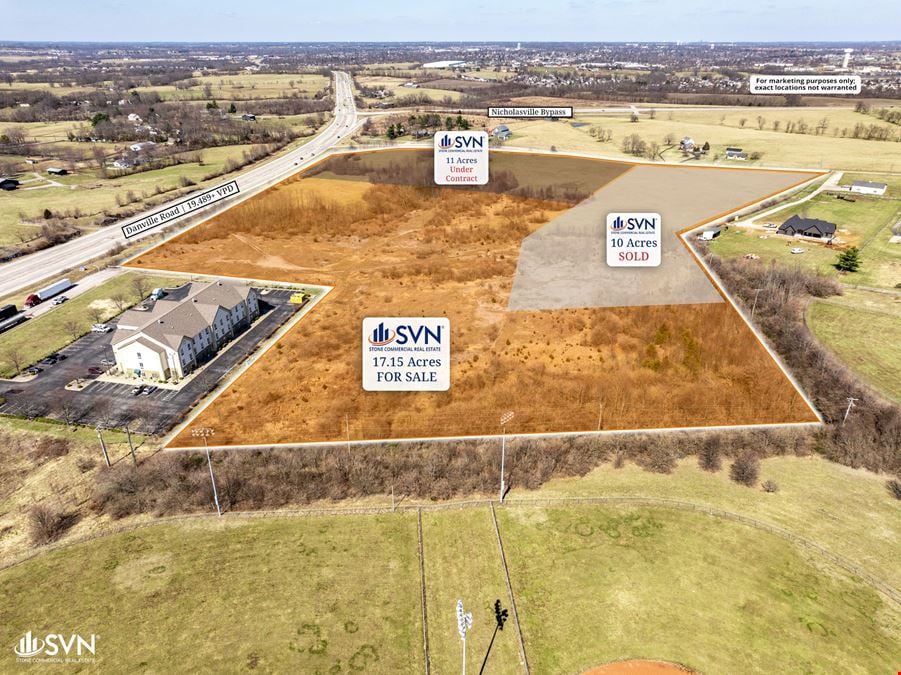 US-27 (Danville Road) & Hoover Pike — Nicholasville, Ky Development Land