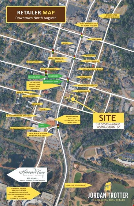 Prime Downtown North Augusta Location - Infill Opportunity