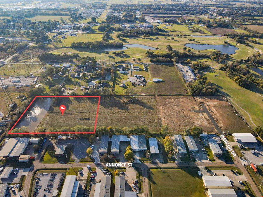 Development Site With Retention Pond Near I-10