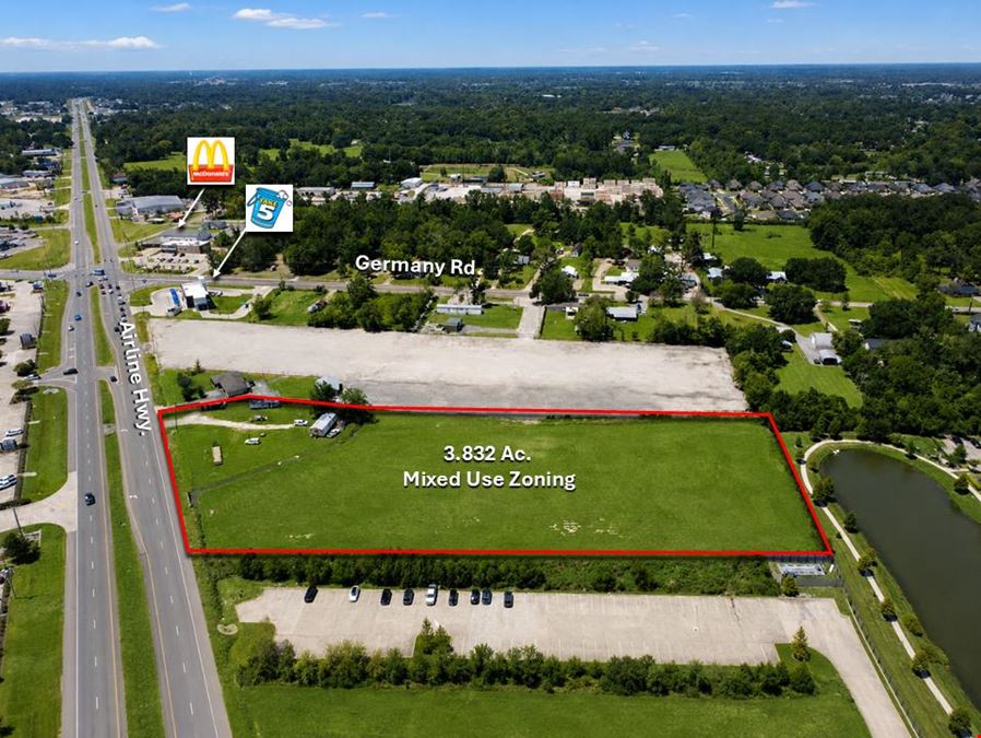3.8 Acre Development Site on Airline Hwy.