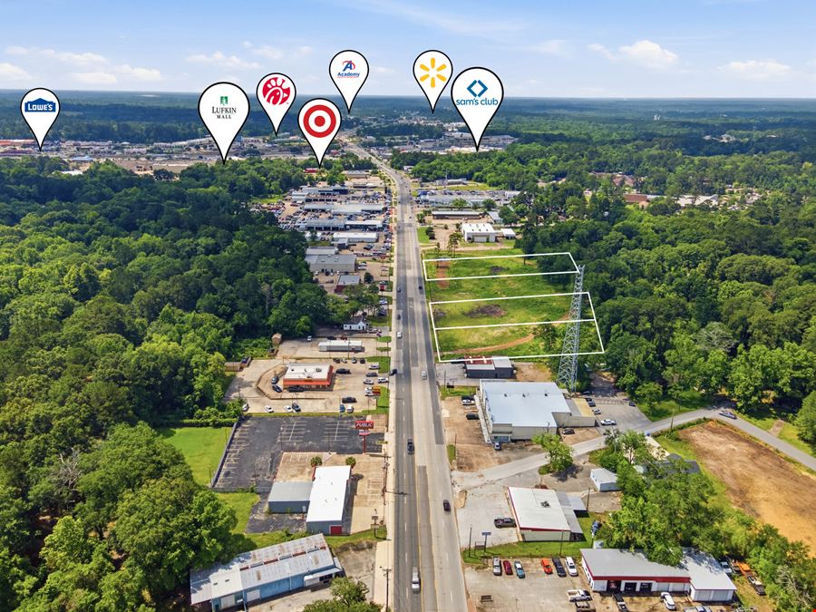 Pad Sites For Sale - Lufkin, TX
