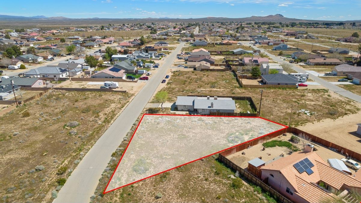 ±0.23 Acres of Level Land in California City